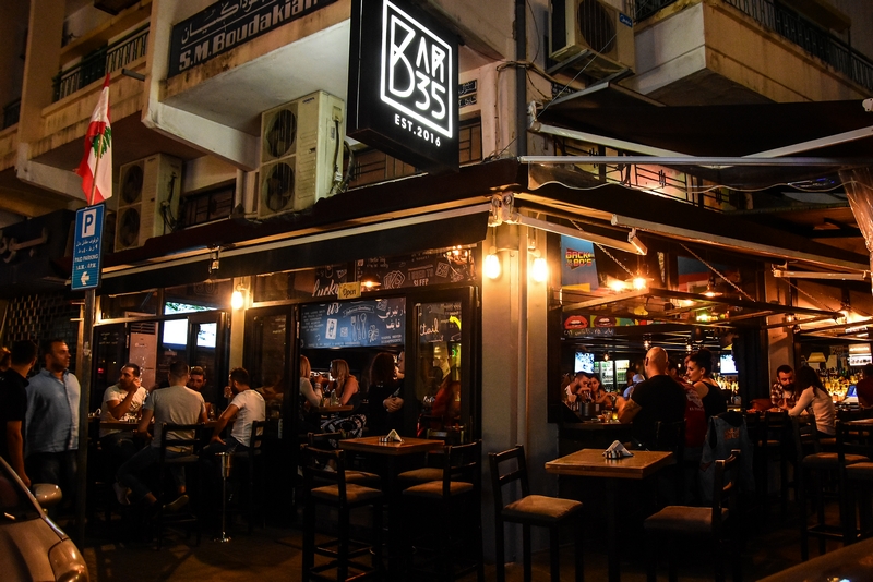 Bar 35 on Saturday Night